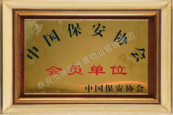 中國保安協(xié)會(huì)會(huì)員單位